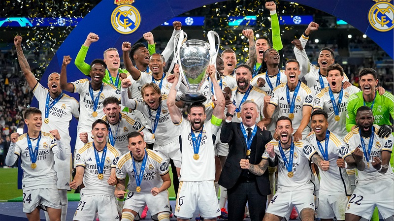 Real Madrid Triumphs as Kings of Europe for the 15th Time with Champions League Victory at Wembley 1